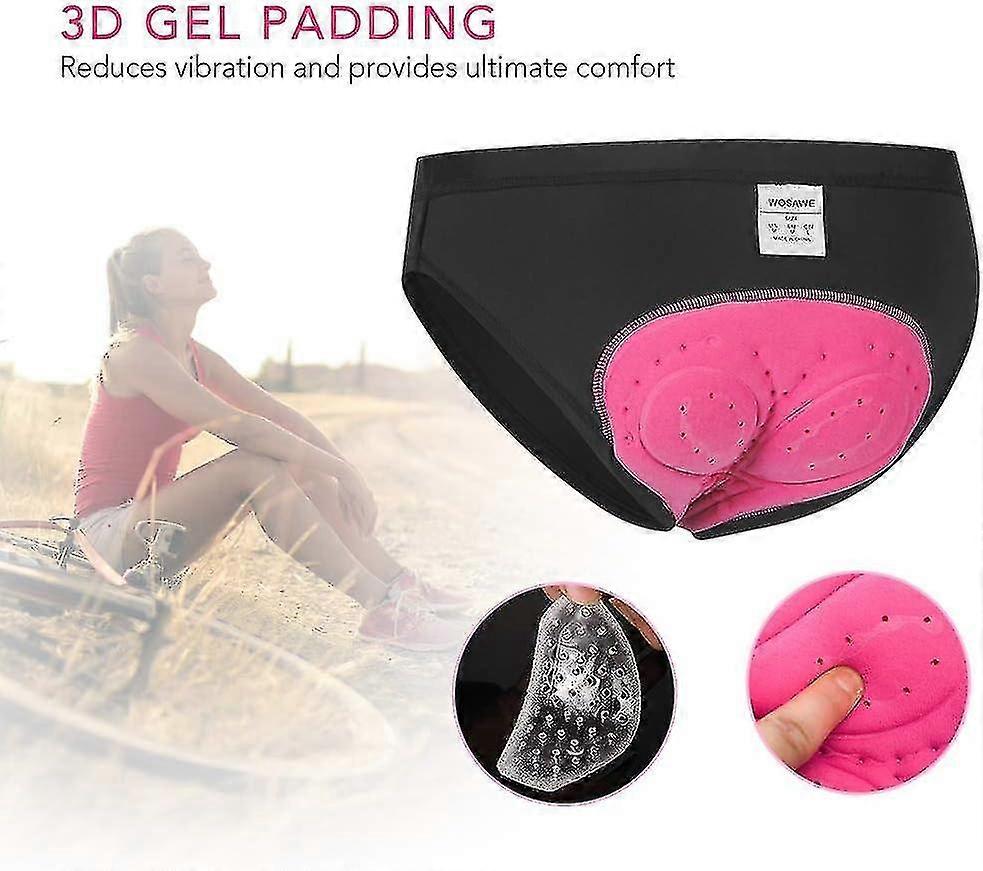 3D جل مبطن شورت للدراجات النسائية مع خيارات S-XXL