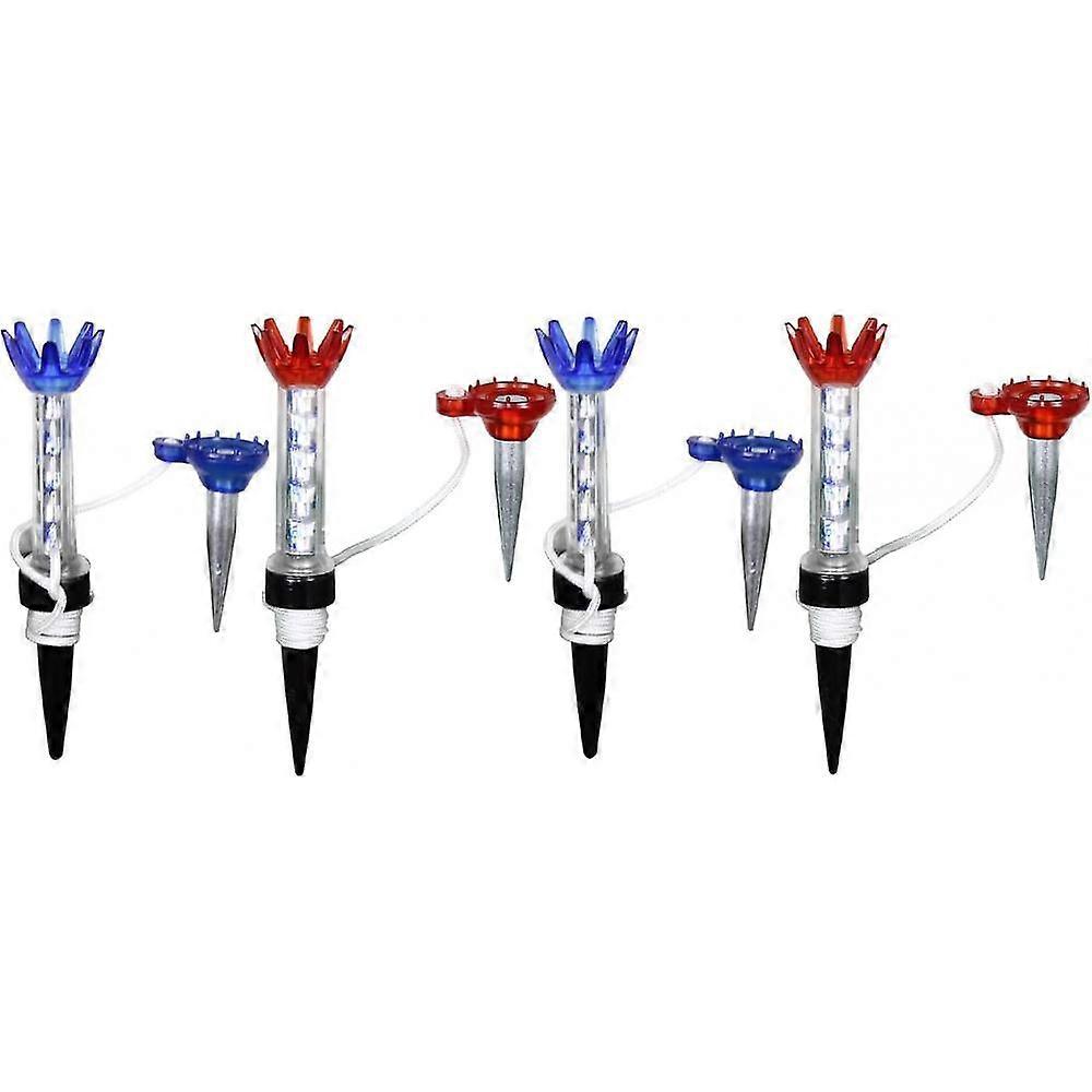 Golf Practice Tee 4-pack, Magnet Tee And Rubber Tee For Driving Range And Practice Mats VVU