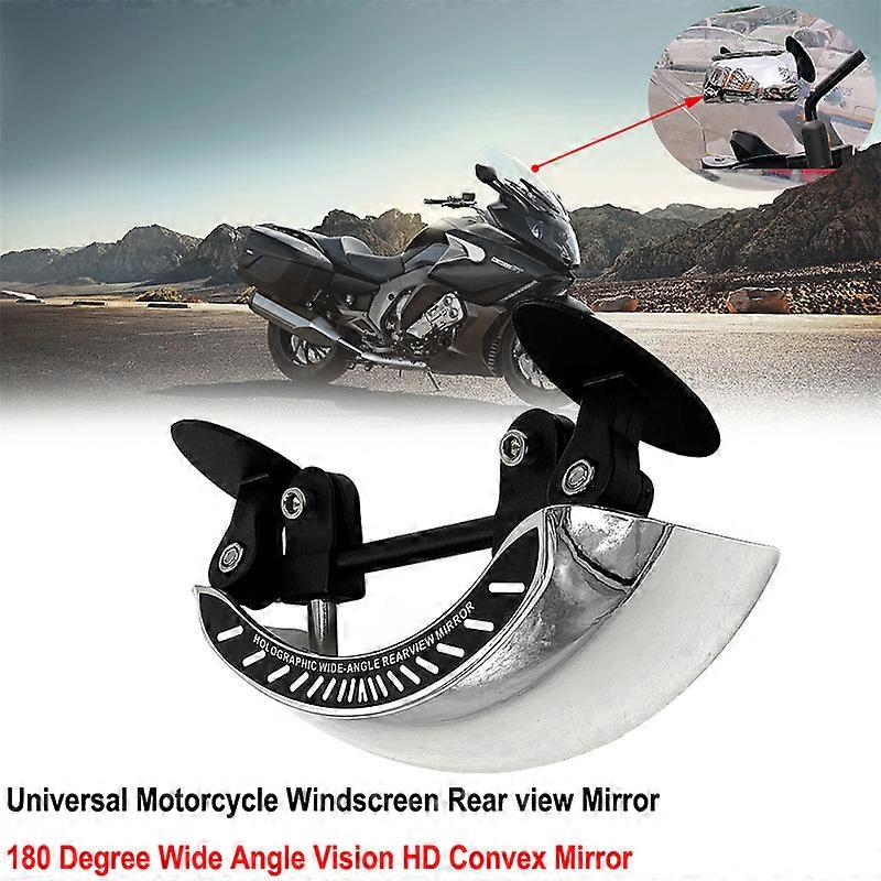 For BMW R1200RT K1600GT R1200RS Universal Motorcycle 180 Degree Safety Rearview Mirror Give Full Rear View mirrors