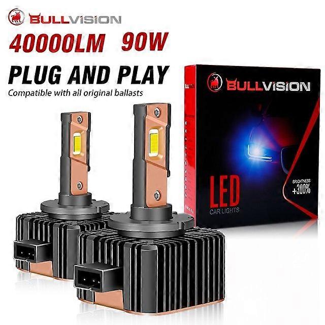 D1S Led Headlight D3S Canbus Bulbs CSP D4S D5S D2S D8S Led 40000LM 90W Super Bright D1R D4R D2R D3R Car Lamp D Series Lamp