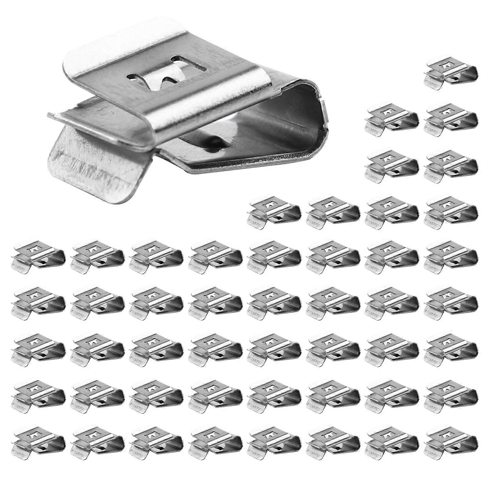 50 Pcs PV Wire Clips Solar Panel Cable Clip  for Electrical Cord Management