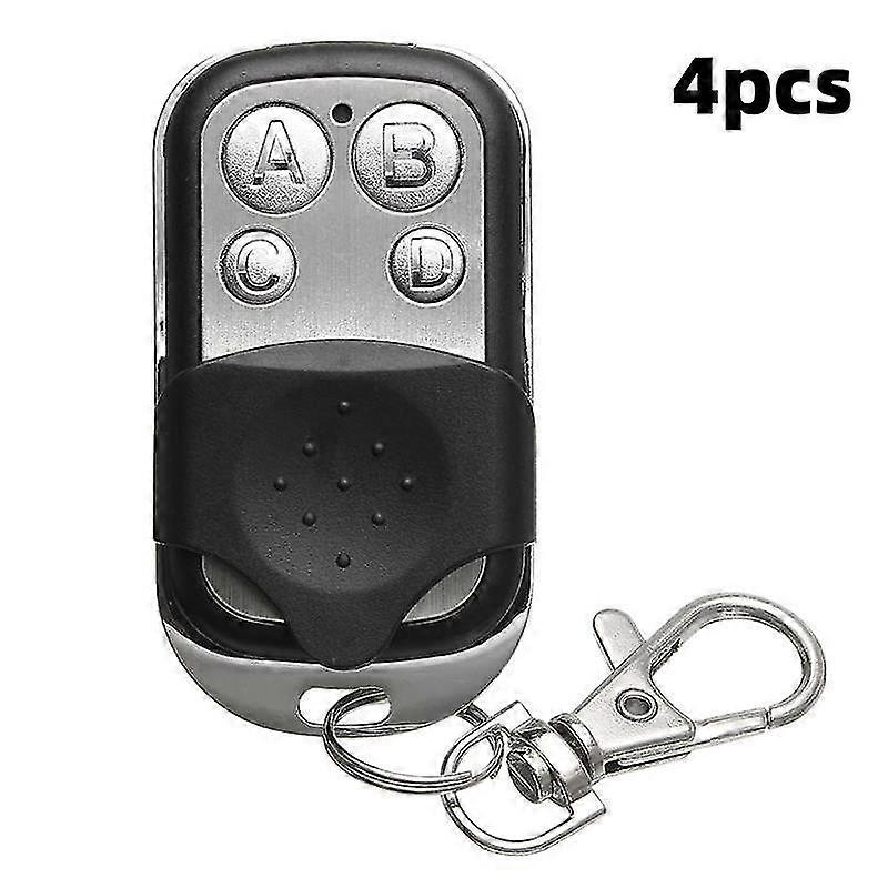 4-pack / 2pack Universal elektrisk garageport fjärrkontroll 433mhz ersättningsnyckelfob
