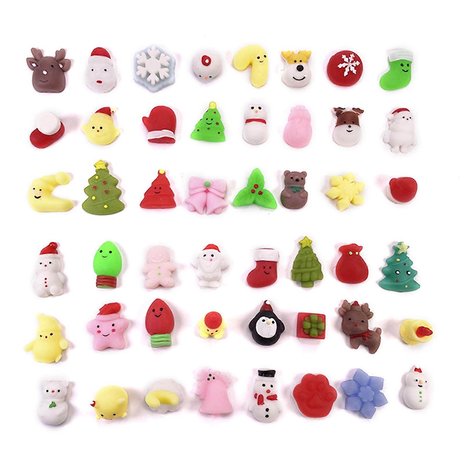 Soft Vent Toy Christmas TPR Pinch Toy Squeezable Fidget Toddle Fine Motor Toys