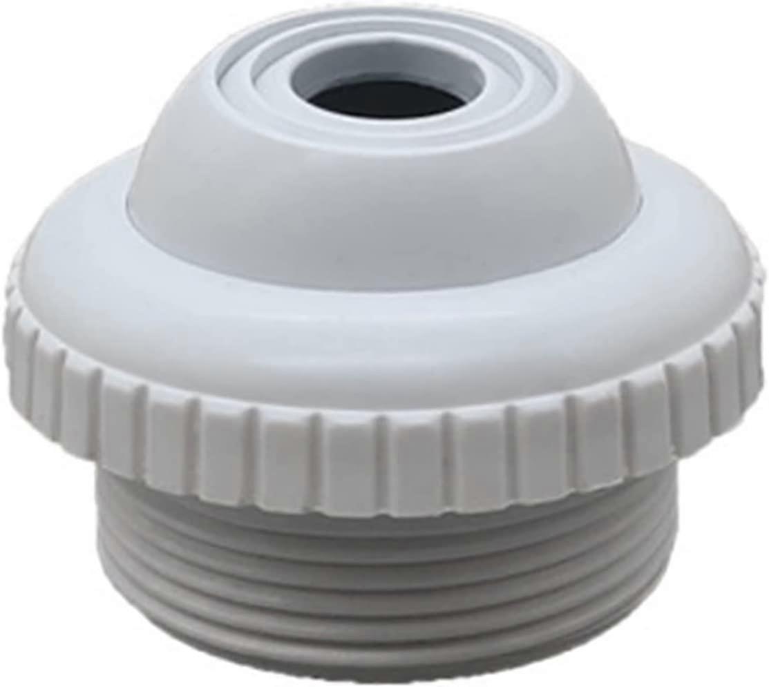 Massage nozzle with adjustable jet for swimming pool, spa