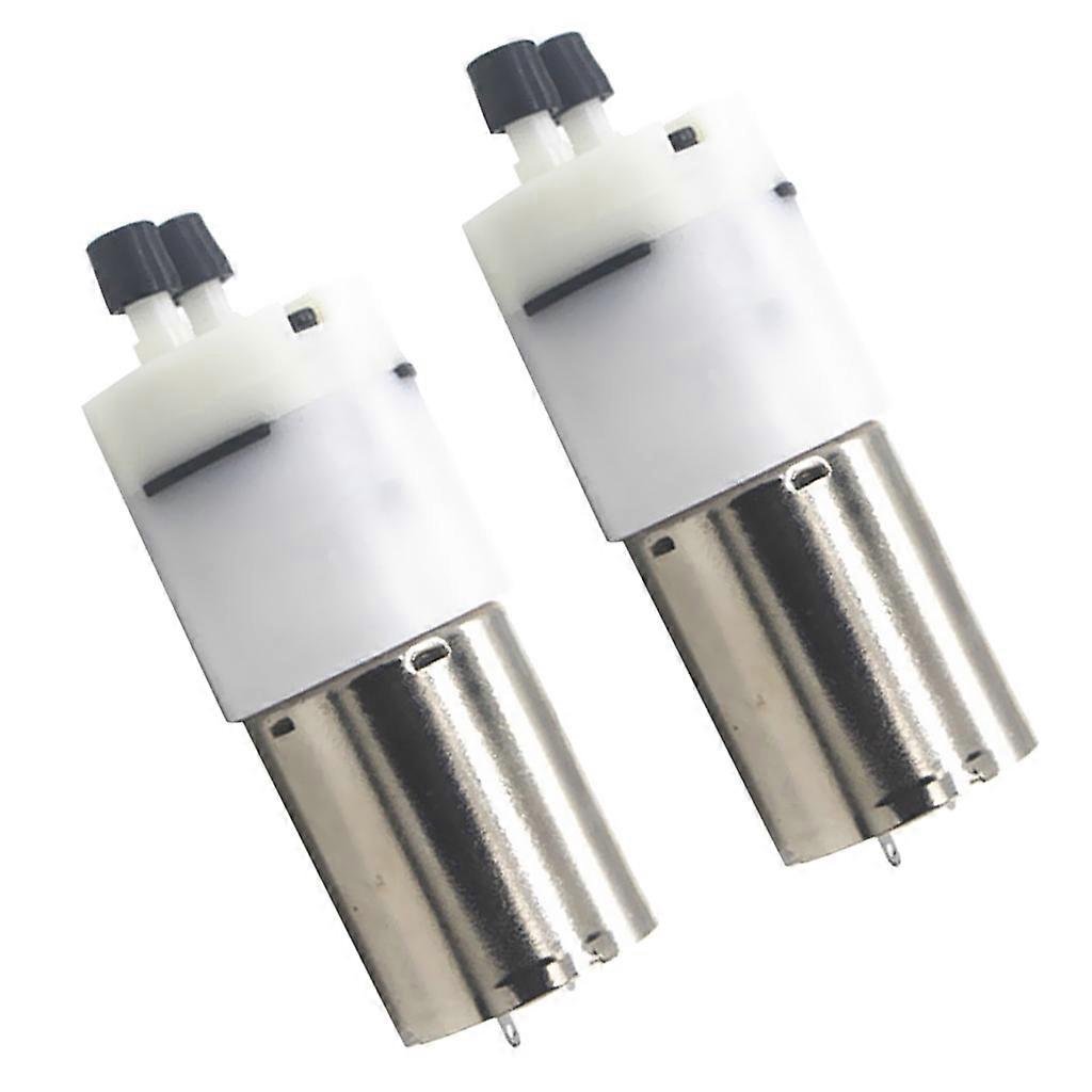 2個12V DC 370ハイパワー小型ミニマイクロエアポンプ水族館エアバキューム#3