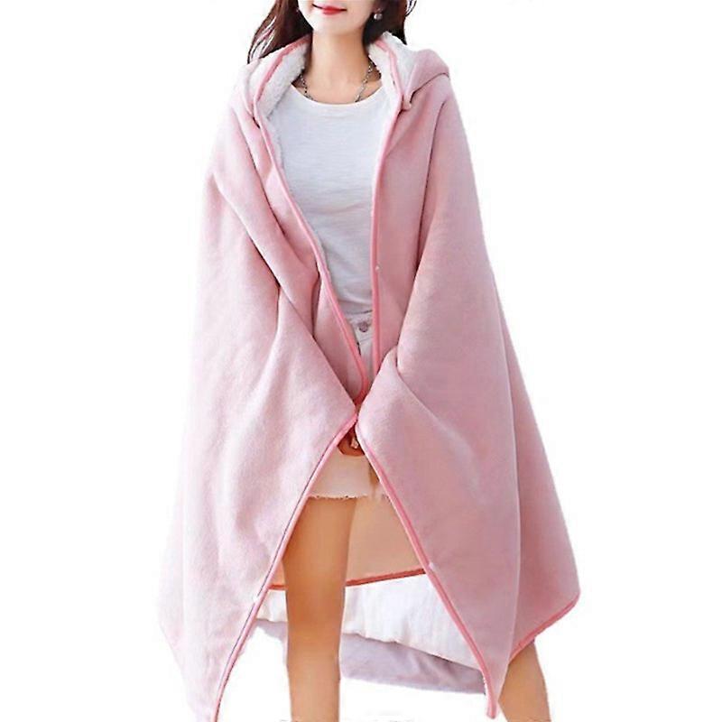 Winter Heavy Thick Hooded Blanket,Soft Throw Blanket