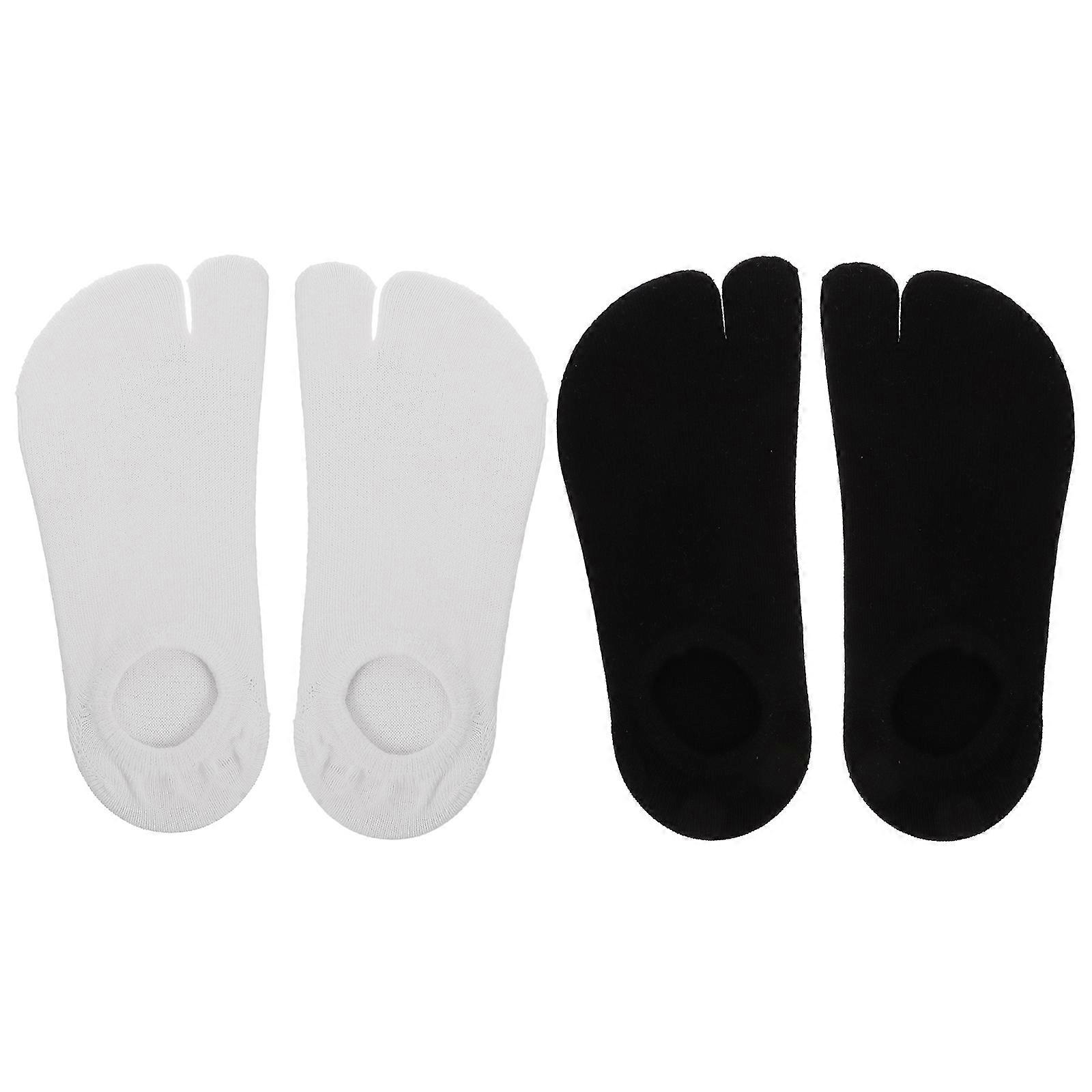 2 paires Short Split Toe Sock Premium Split Toe Sock Split Toe Sock