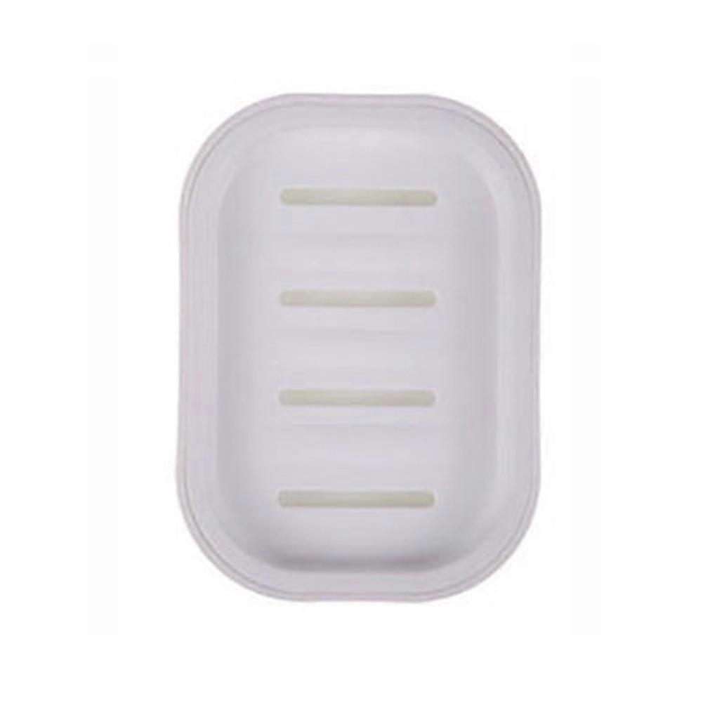 Bathroom Plastic Double Layers Draining Soap Case Holder Toilet Shower Soap Dish