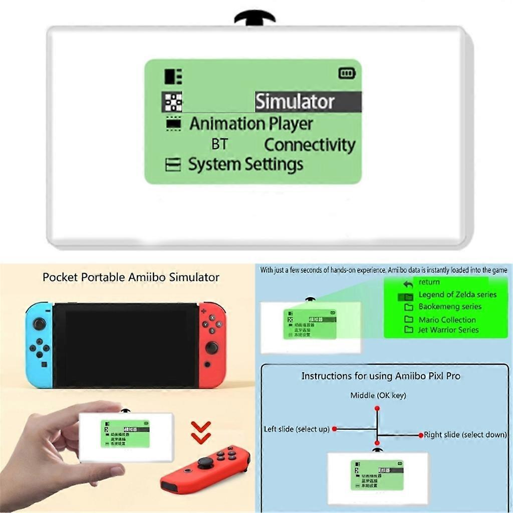  Smart Emulator PixlPro Multiple Language Supported for Switches/WiiU/3DS