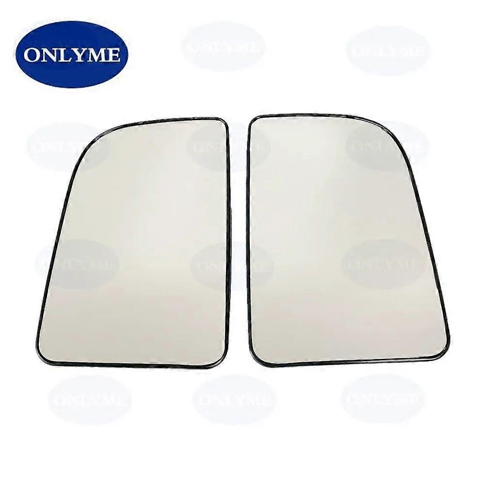 CompatibleVan Convex Heated Big Mirror Glass For Mercedes Benz Sprinter Manual Mirror Type 2018 2019 2020 2021 2022 2023 2024