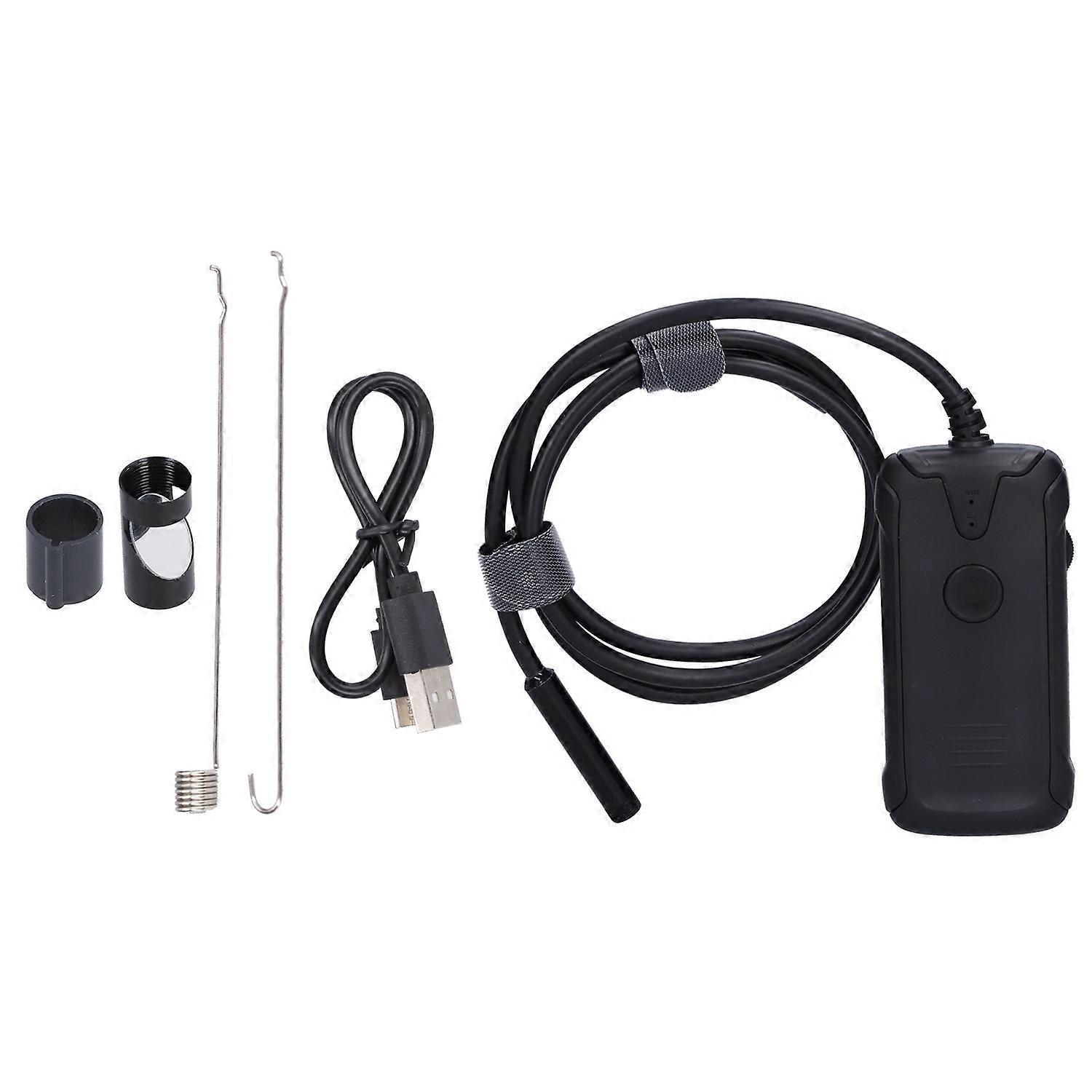 WiFi Endoscope Camera HD Industrial Dust Inspection Borescope Wireless Handle 8mm Single Lens(5meter