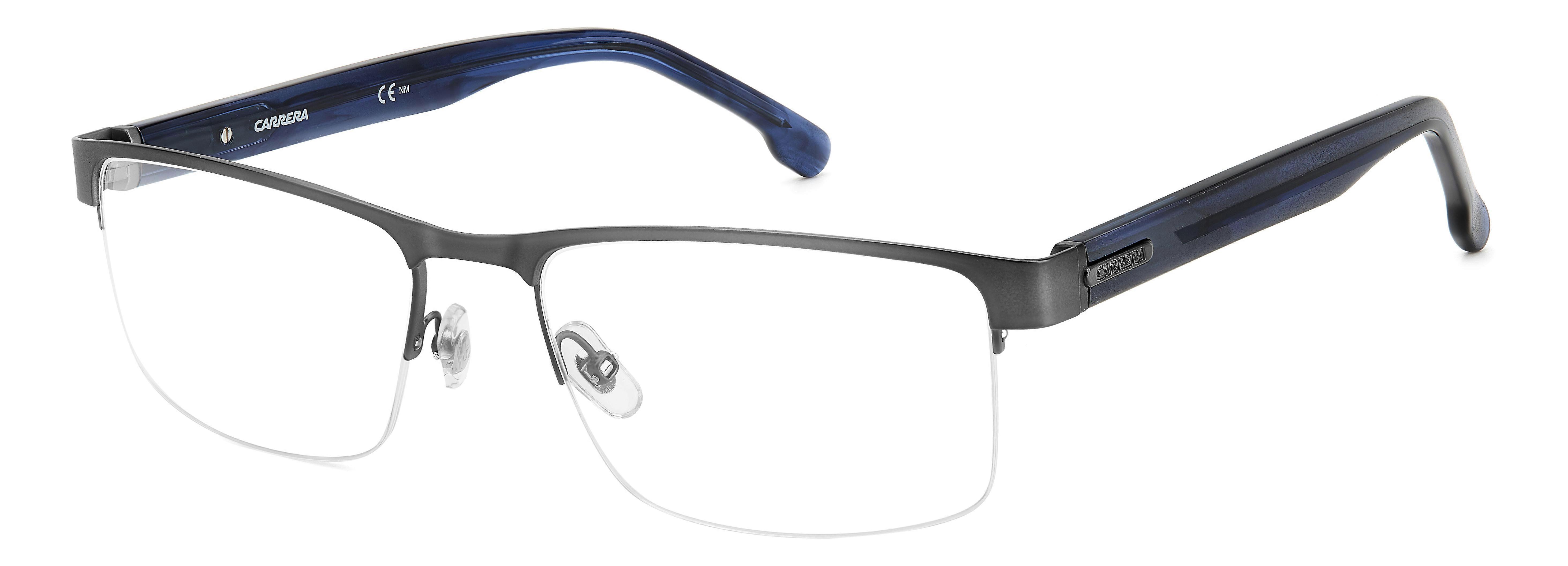 Eyewear Frames CARRERA CARRERA 8888 R80 MATTE DARK RUTHENIUM 58/19/145 MAN