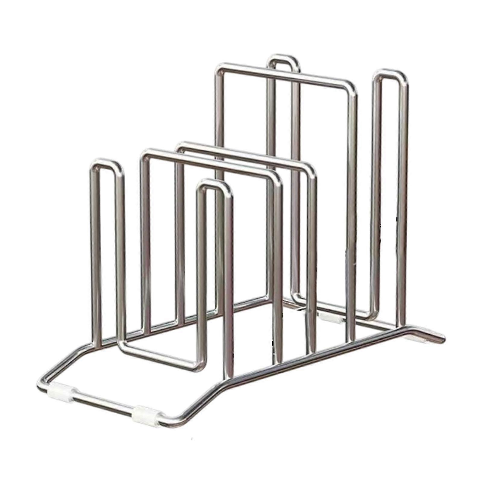 Cutting Board Rack Cookware Holder for Kitchen Countertop Restaurant Plates