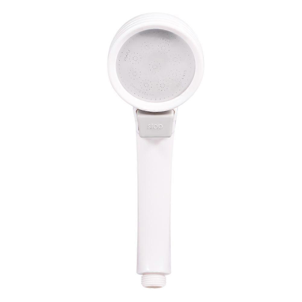 Water-Saving Pressurized Spraying Handheld Shower Head with Push Switch Home Bathroom Accessory