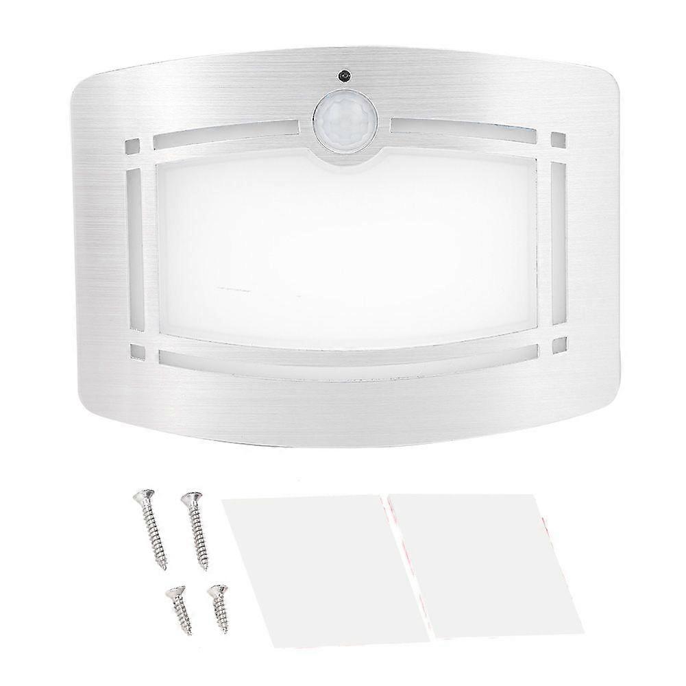 Battery Powered Human Body Induction LED Warm Light for Bedroom Corridor