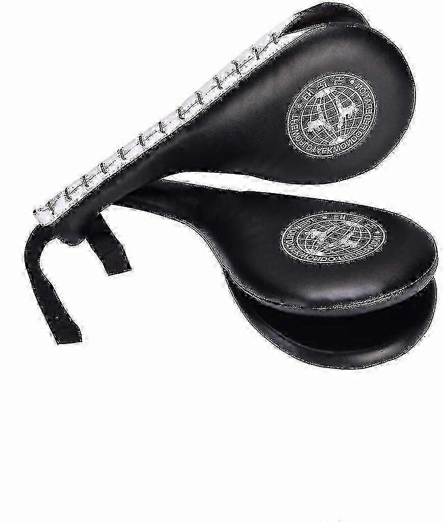 2 Pcs Kick Target Pads Taekwondo Karate Practice Equipment Punch Padsblack