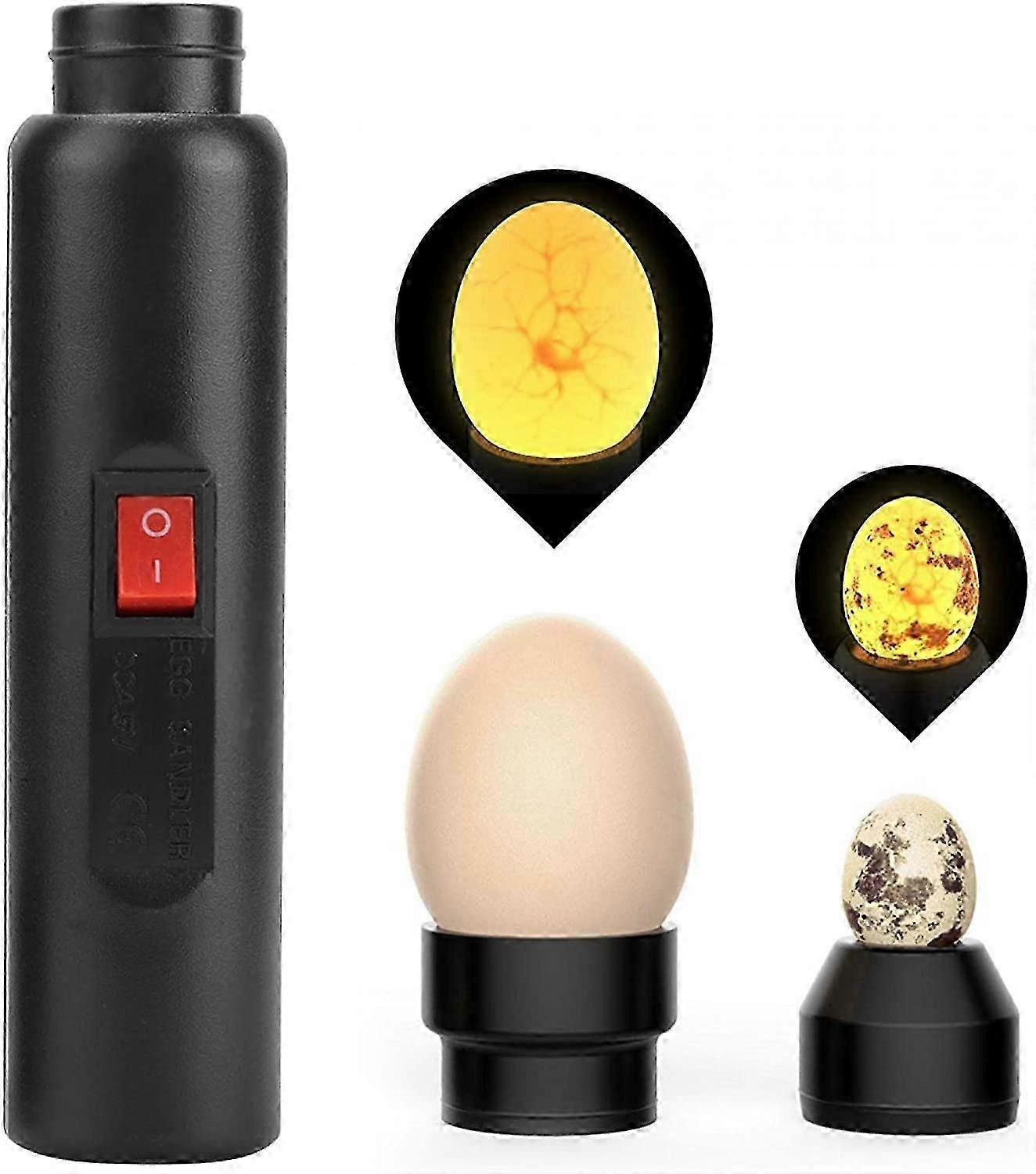Egg Incubator Tester LED Rechargeable Bright Cold Hatching Poultry