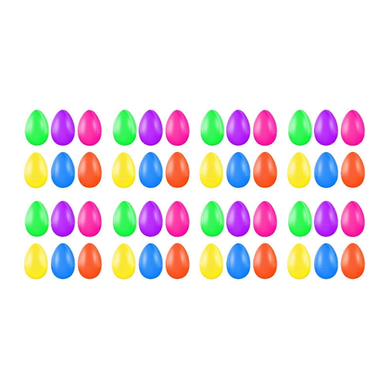 Fillable Easter Eggs Easter Basket Stuffers Lightweight Assorted Colors