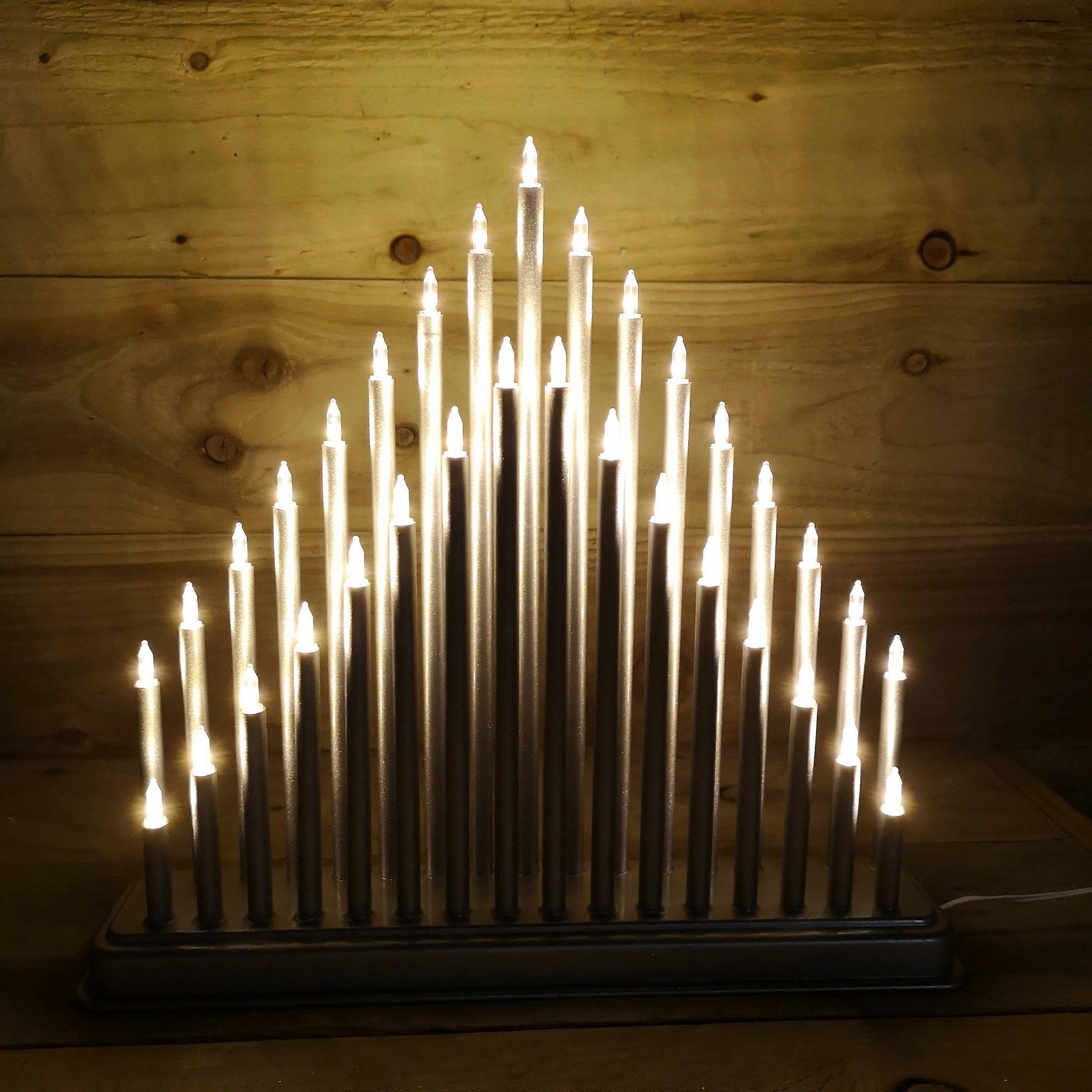 Premier Silver Candle Bridge 36cm