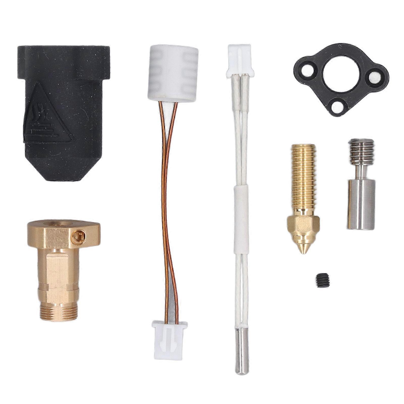 Ceramic Heating Block Hotend Kit for CREALITY K1 3D Printer Temperature Resistant High Flow Thermal Conductivity 600mm/s