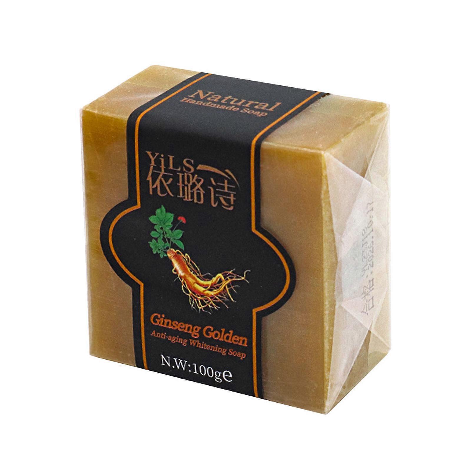 Ginseng Olie Handgemaakte Zeep Schone Hydraterende Zeep Hydraterende Zeep Volwassene En Kind Bad Handzeep PUW8758