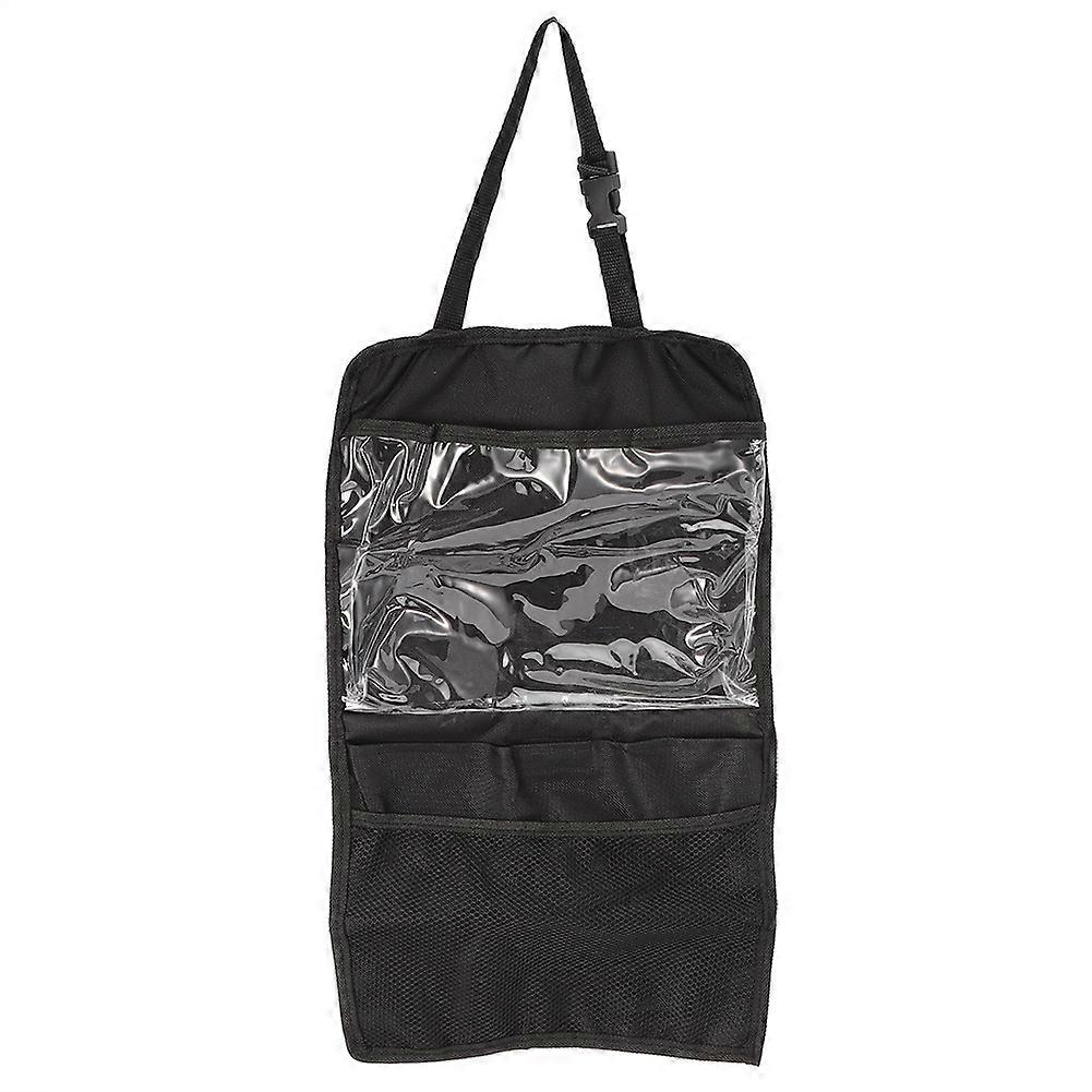 Car Storage Bag Universal Back Seat Organizer for Tablets, Bottles, and Snacks – Durable Multi-Pocket Holder