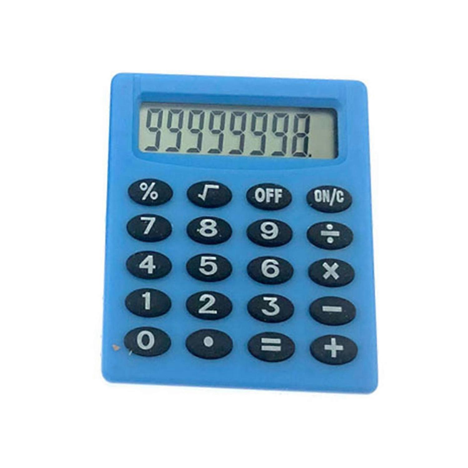 Mini Calculator Battery Powered High Accuracy Portable 8-Digit Display Student Calculator Office Sup