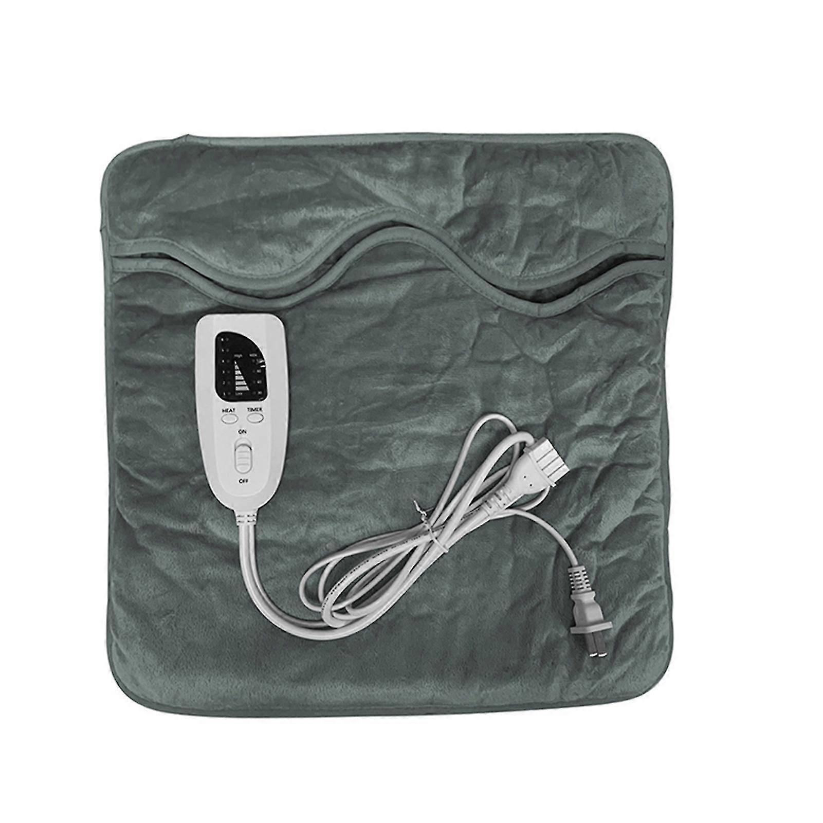 Electric Heated Foot Warmer with 6 Temperature Setting And 4 Timer Setting Washable Fast Heating Pad