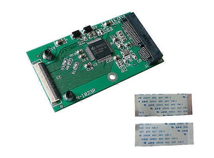 mSATA Adapter - KALEA INFORMATIQUE - ZIF 40 - Compatible with 3.3V SSD - Ribbon included - Dimensions 51x30x4mm