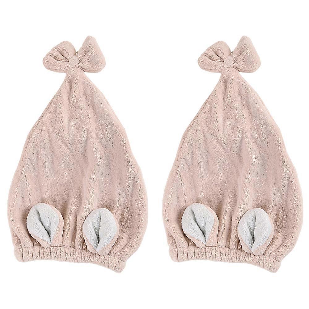 Multifunctional Hair Towel Wrap, Strong Absorbent & Foldable Convenient Storage - Green