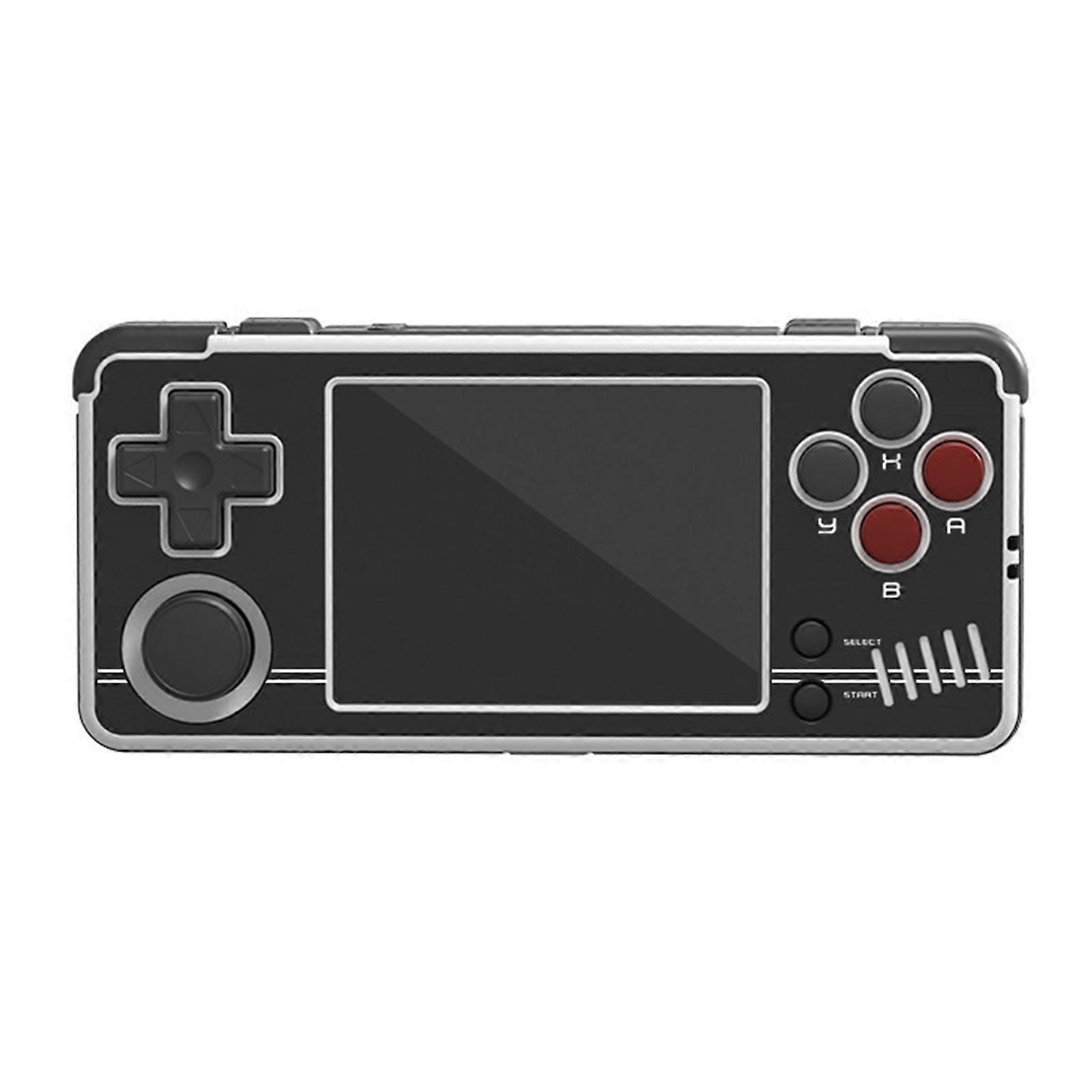Gaming System with 512MB Memory Storage USB Port Handheld Video Game System Suitable for Gaming Enthusiasts Aficionados White
