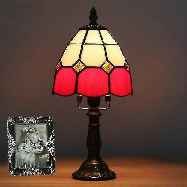Vintage Church Gl Shade Table Lamp