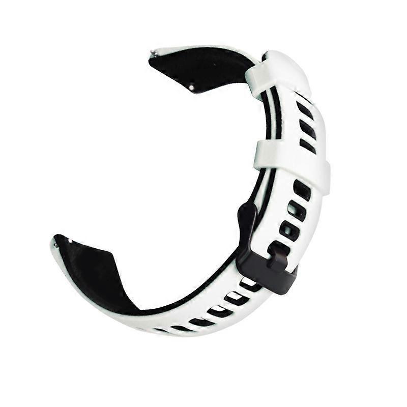 Double Color Silicone Strap 22mm
