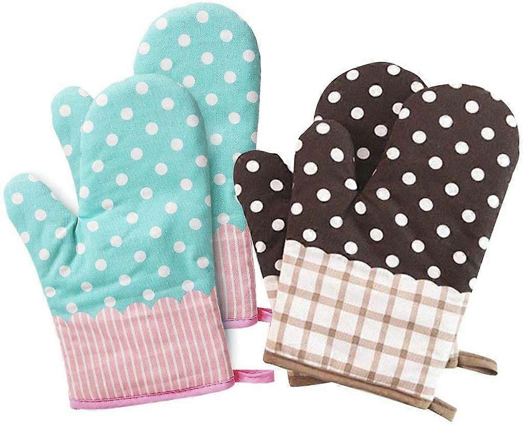 Heat Resistant, Oven Mitts, Hanging Loop