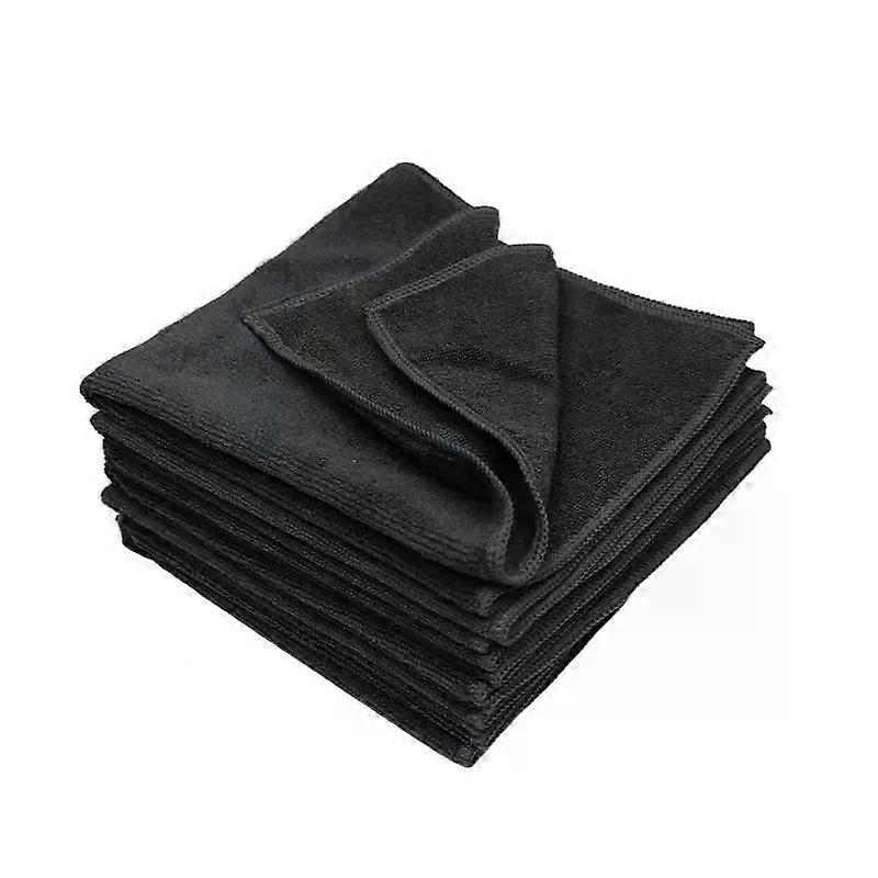 12 Pack Microfiber Cleaning Cloths for Dry and Wet Use - Microfiber Kitchen Cloth (12)