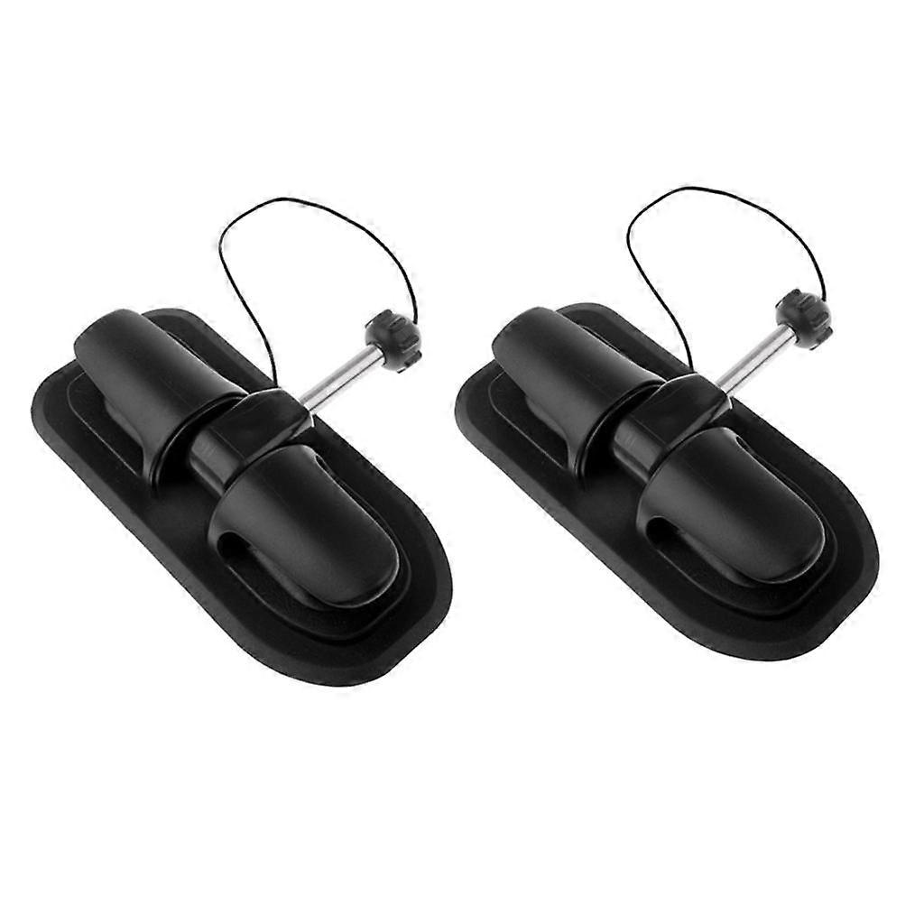 2 Pieces Replacement Kayak Oar Lock Patch Paddle Rod Lock Holder Canoe Raft
