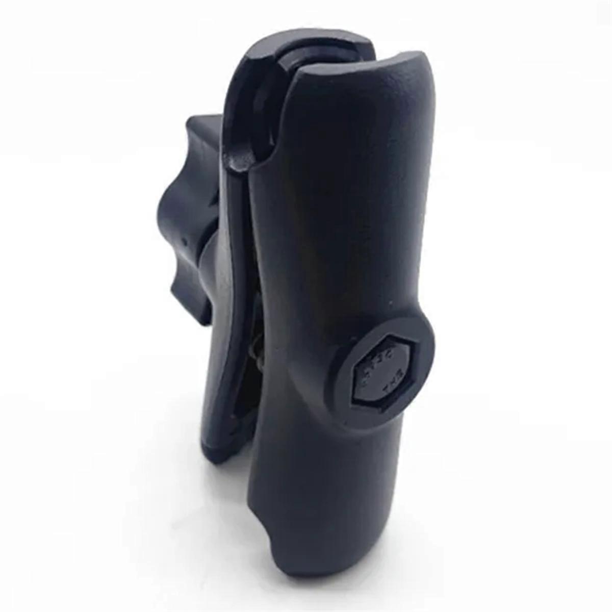 Motorcycle Double Socket Arm for 17mm-25mm Ball Head Clip Adapter,A