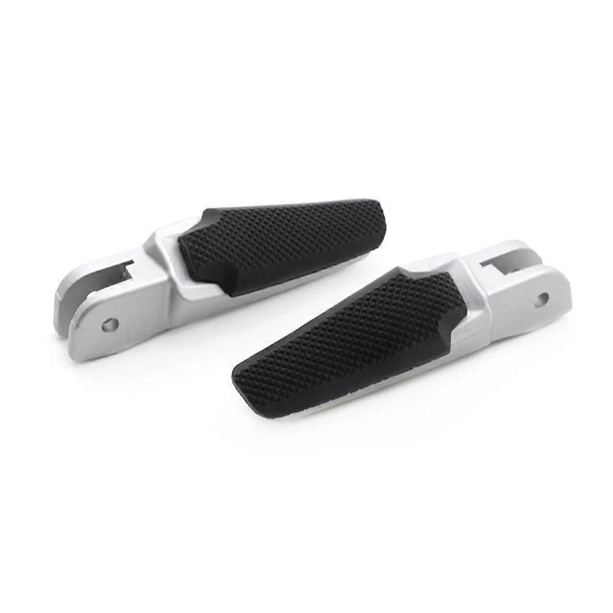 Motorcycle Front Footrest+Cover for Ducati Monster Silver+Black