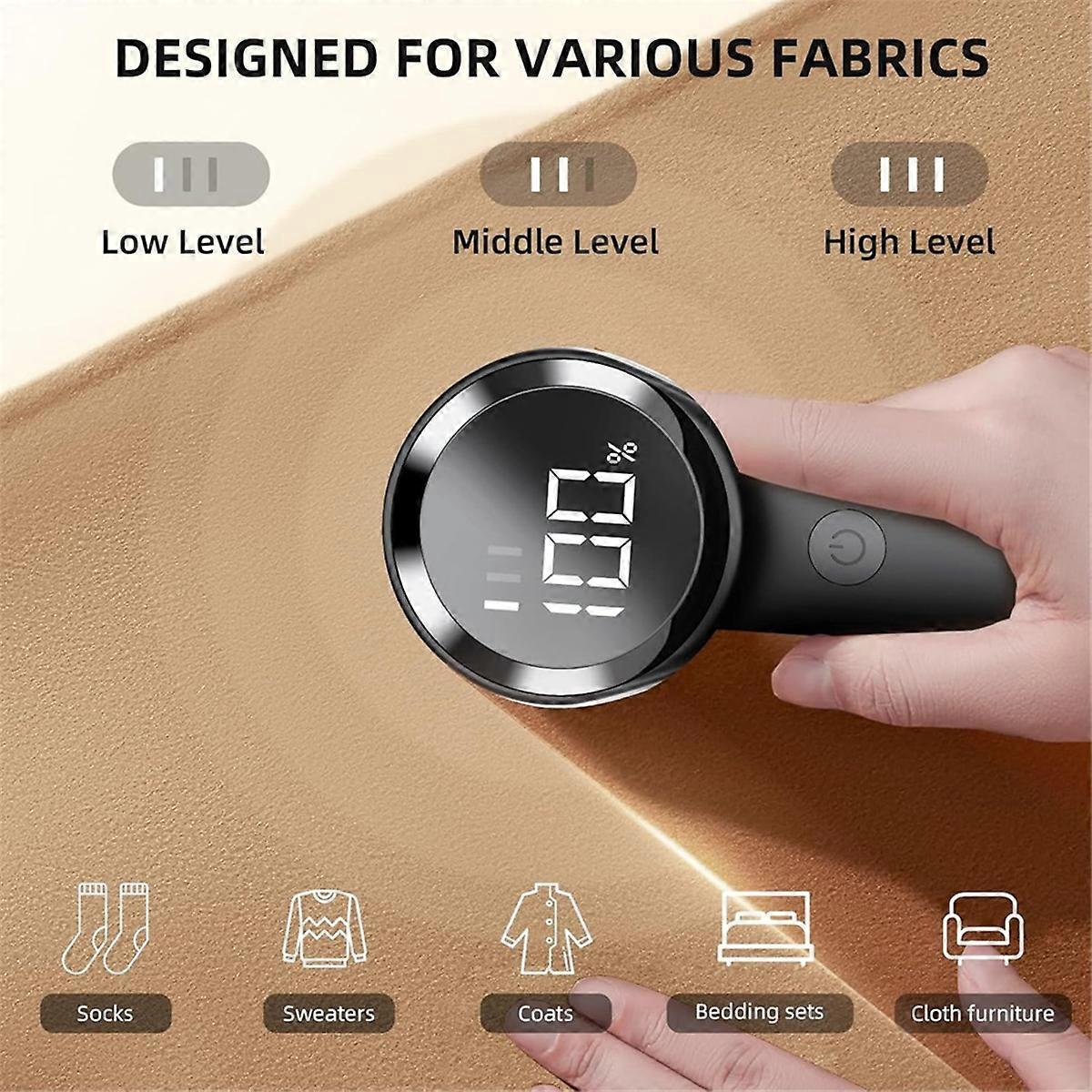 USB Portable Fabric Defuzzer with 3 Speeds