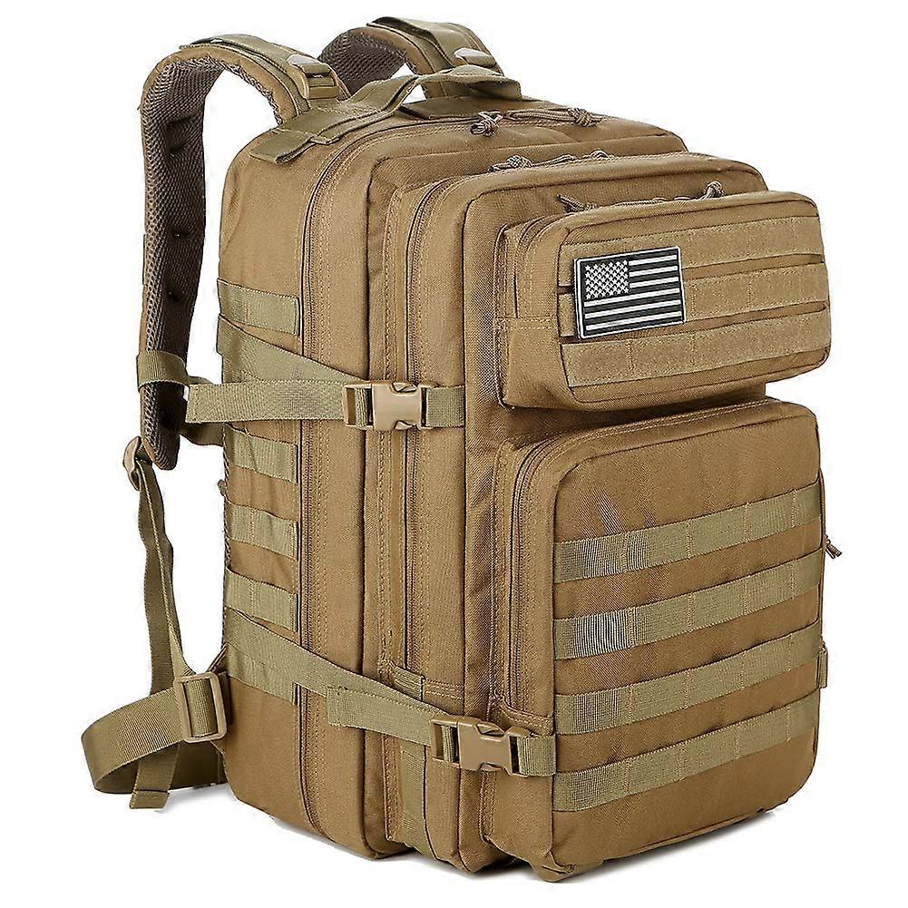 45L Military Tactical Backpacks Molle Army Assault Pack 3 Day Bug Out Bag Hiking Treeking Rucksack…