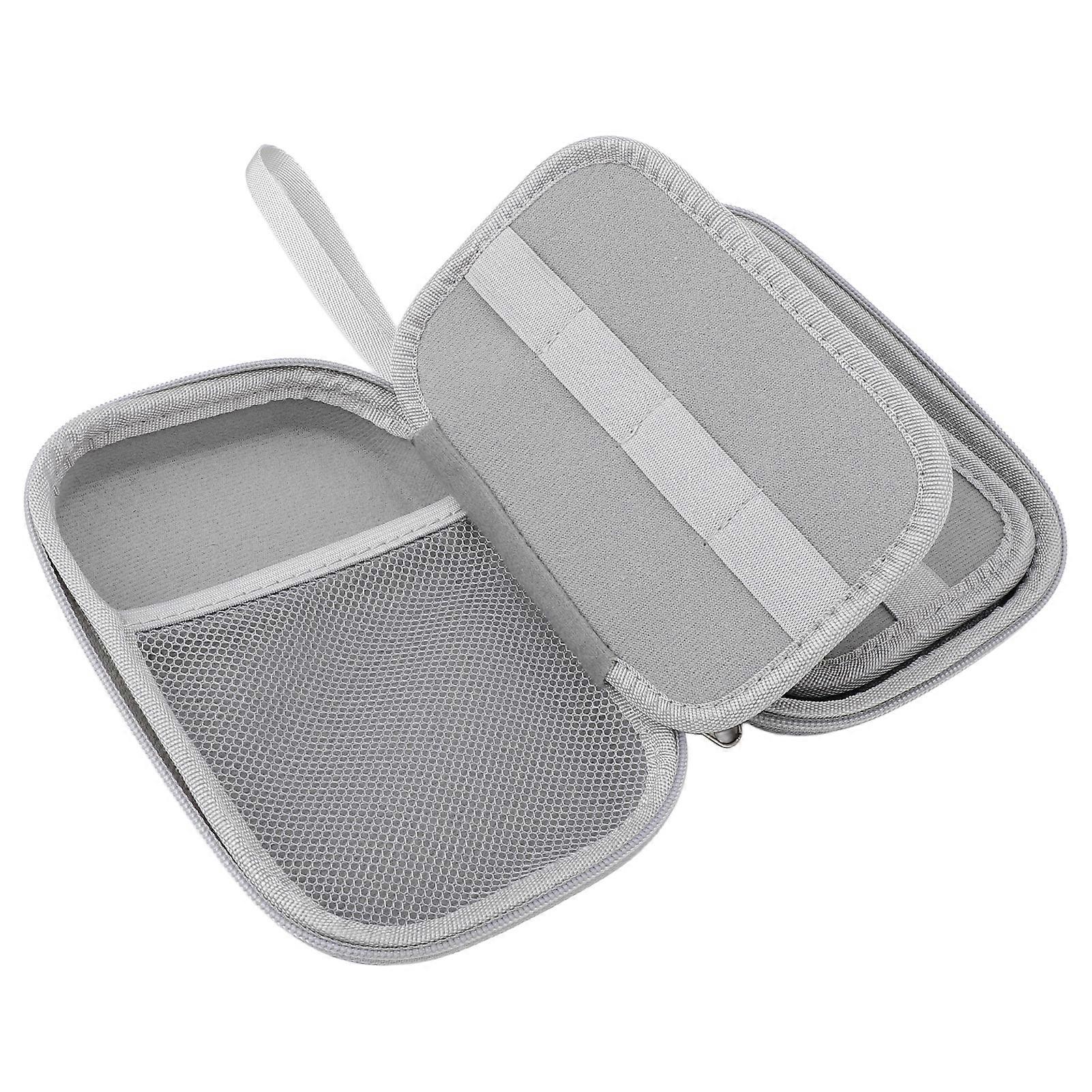 サックスクラリネット用防水EVAリード収納ボックス - 容量20個、グレー