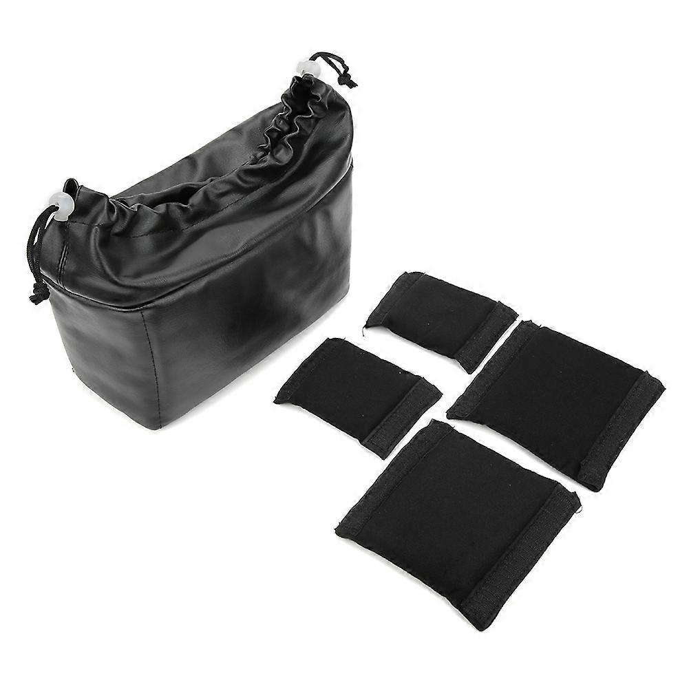 Universal PU Digital Camera Bag Inner Partition Padded Thickened Shockproof Case Pouch