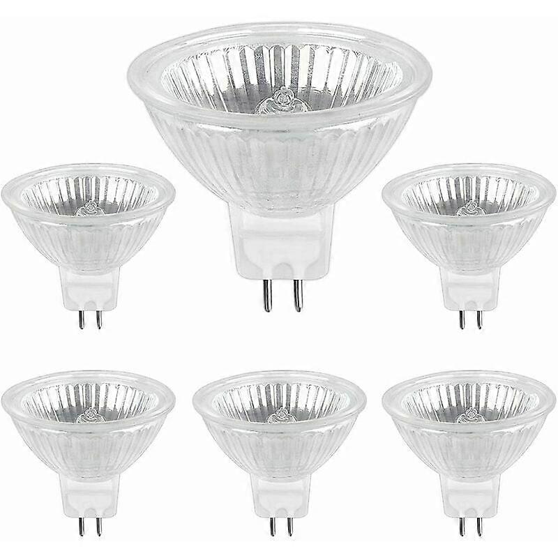 Lâmpada halógena, iluminação branca quente, longa vida útil