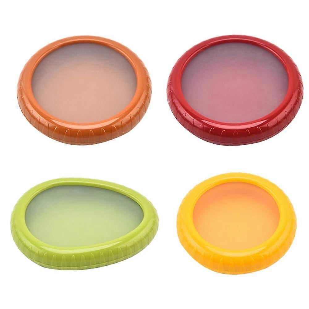 4 Set Reusable Storage Containers for Fridge Soft Shell
