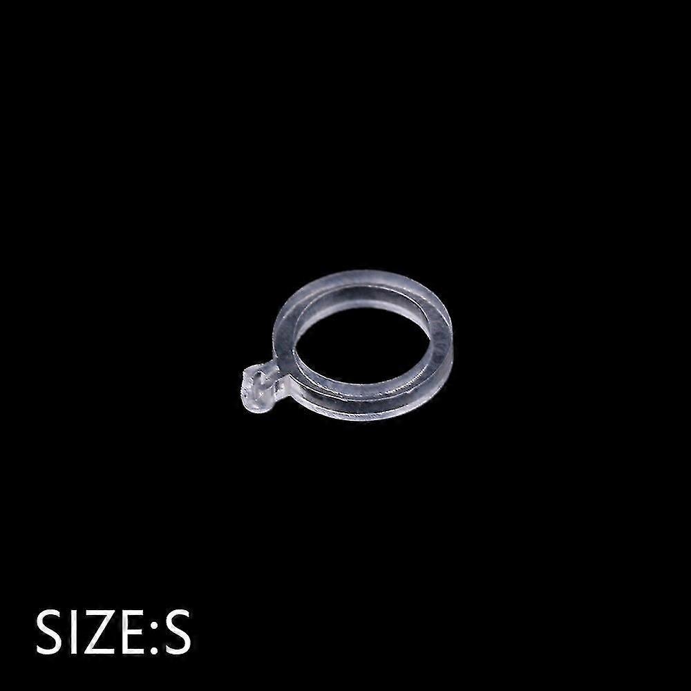 100 Stück / Los Weiße Pe Pellet Köderbänder Transparent Elastic S