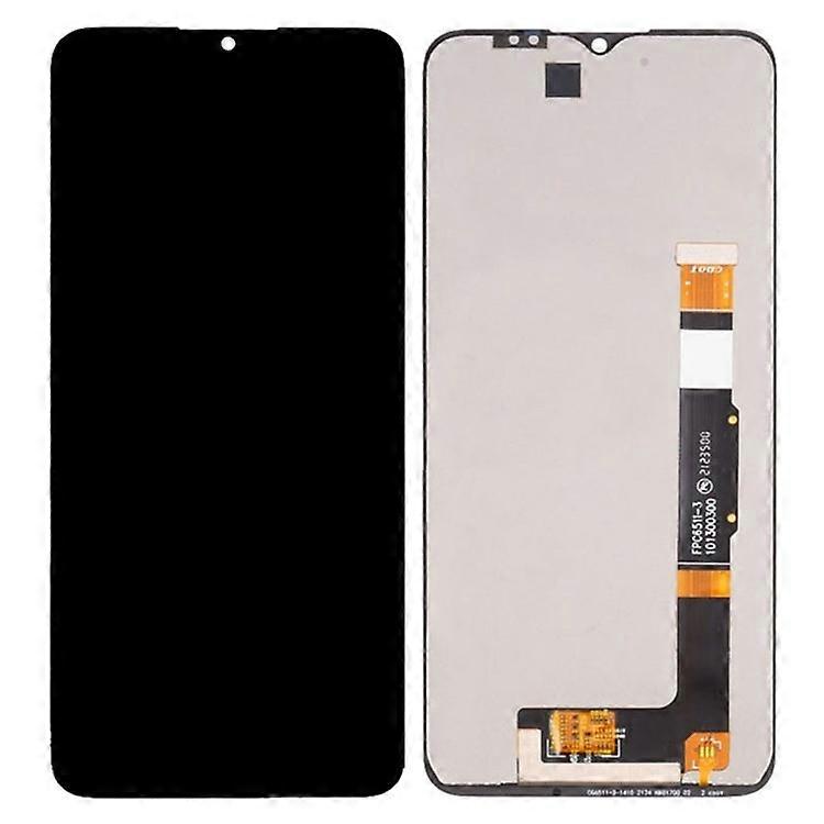 متوافق مع شاشة TCL 306 Grade S OEM LCD وجزء استبدال تجميع محول الأرقام (بدون شعار)