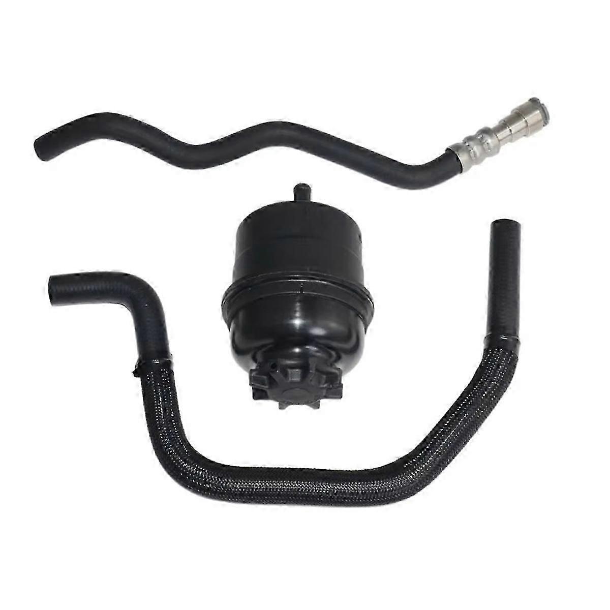 1Set Power Steering Hose+Fluid Tank Kit for BMW E46 M52 M54