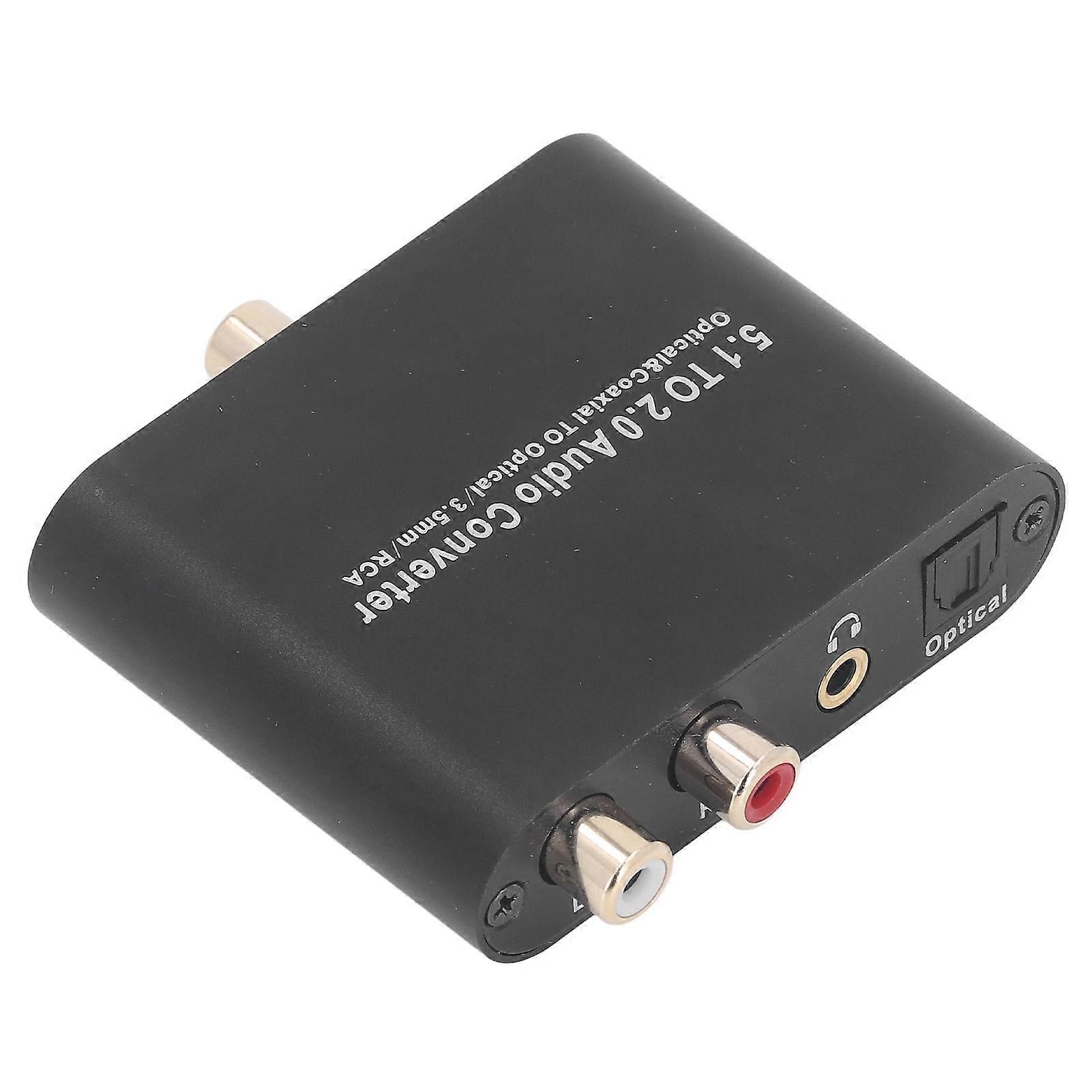 Digital Voice Converter 5.1 Channel Stereo Decoder Aluminum Alloy