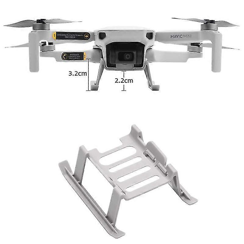 Increased 2.2cm Landing Gear Extended Height Leg Support for DJI Mavic Mini Drone FUV
