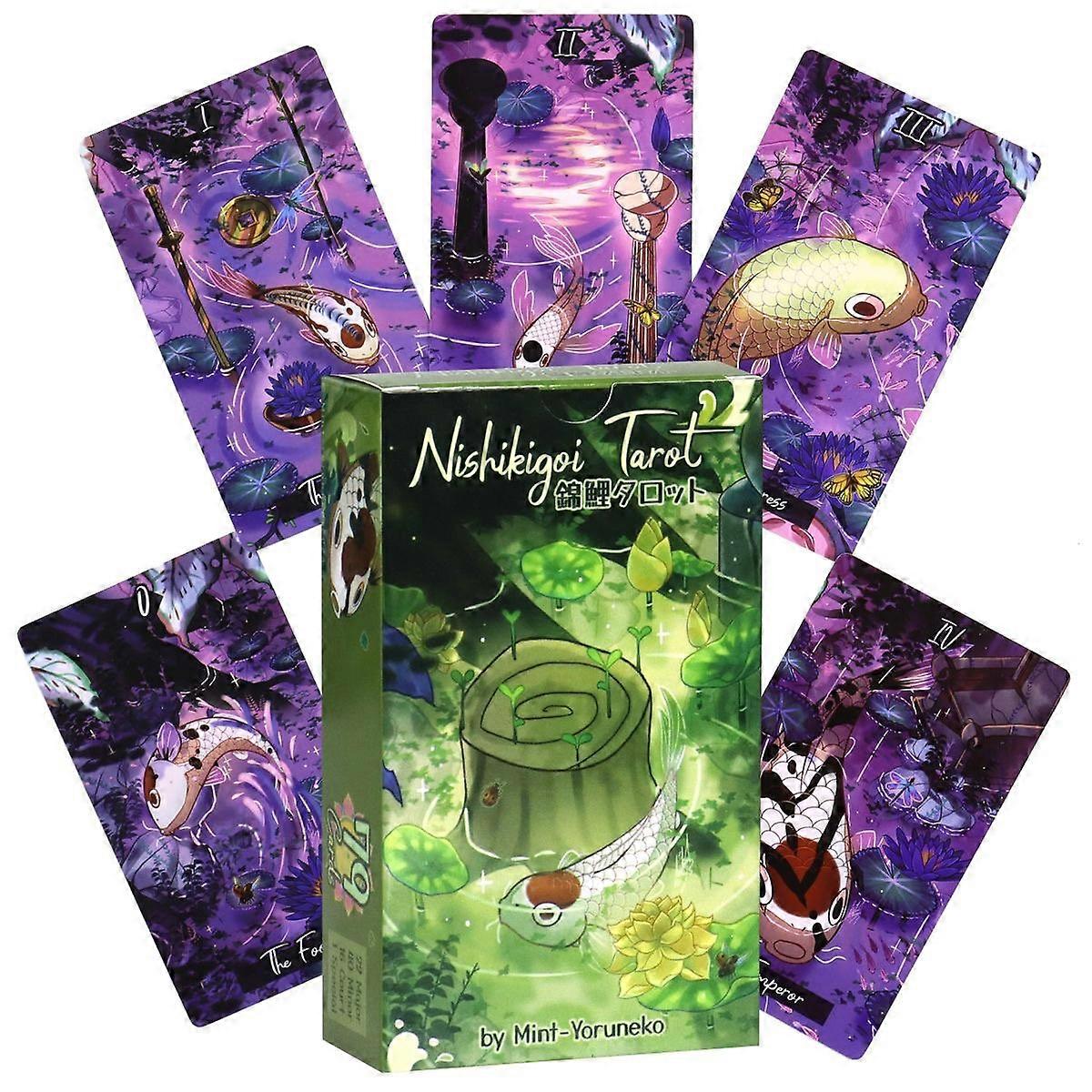 Koi Tarot Deck: Rider Waite Beginner Tarot Cards for Guidance